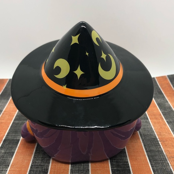 🧙‍♀️Ceramic Witch Open Mouth Halloween Candy Dish - Picture 8 of 11